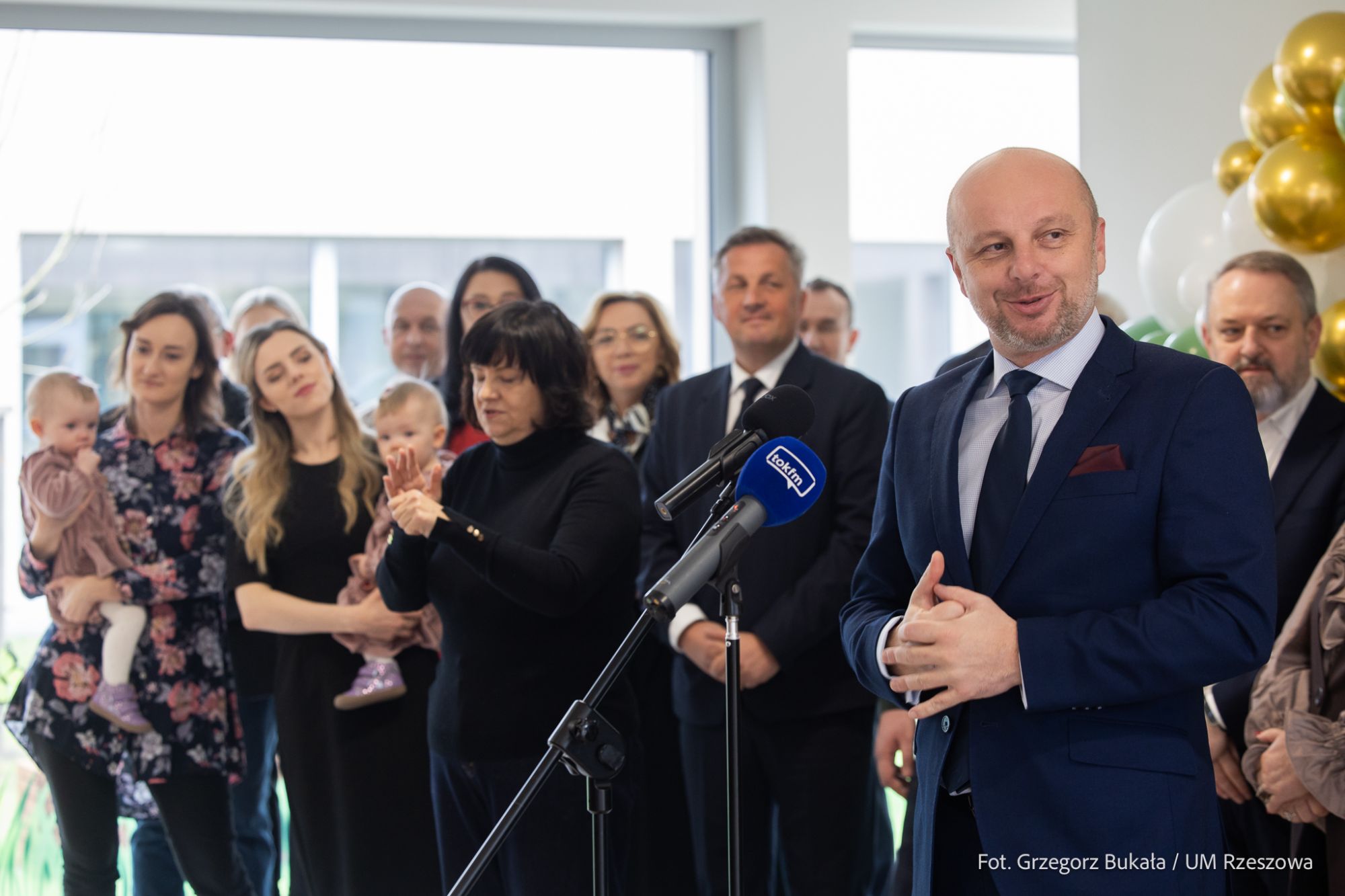 Otwarcie żłobka na osiedlu Drabinianka, fot. Grzegorz Bukała / Urząd Miasta Rzeszowa